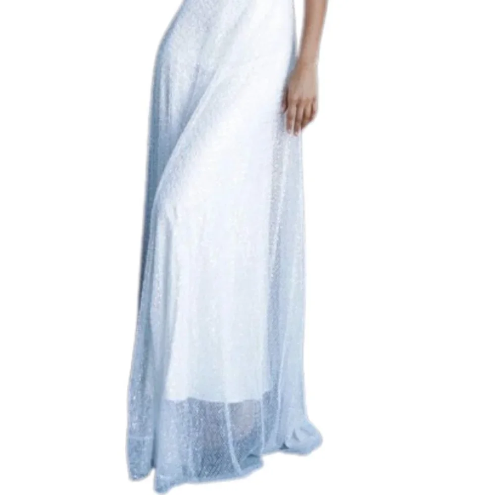 NWT Jovani 66434ASC Prom Dress White Size 8 - Picture 2 of 5